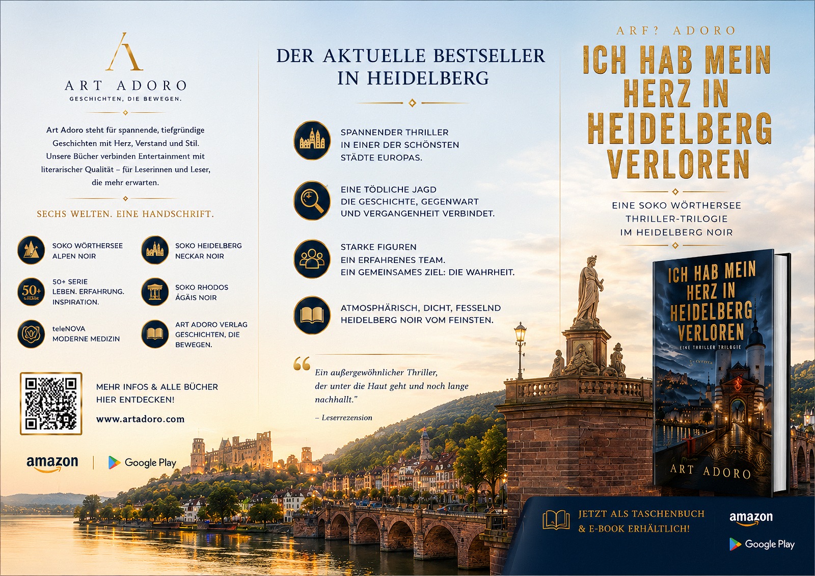 Buchcover: Ich hab mein Herz in Heidelberg verloren von Art Adoro