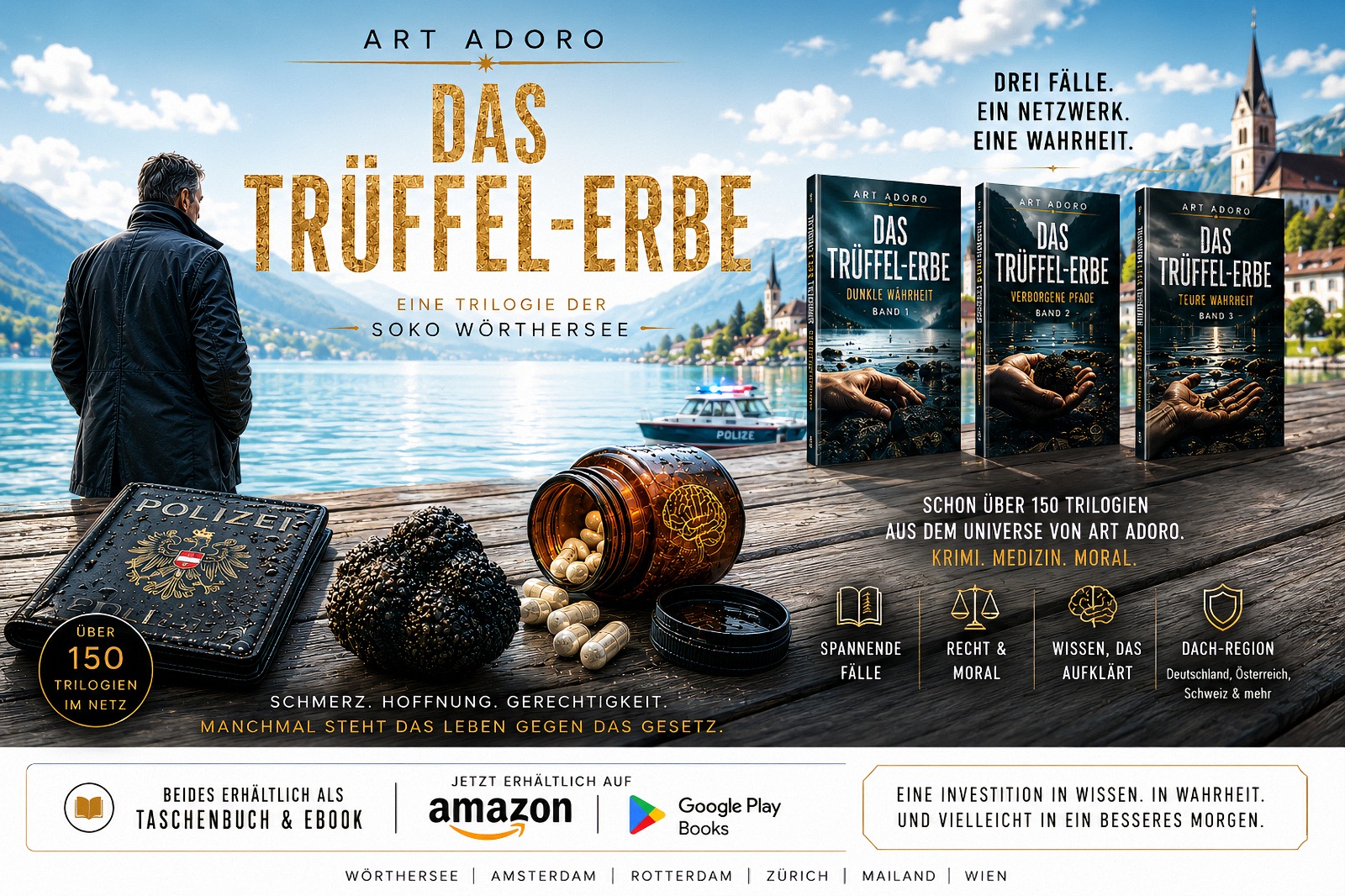 Das Trüffel-Erbe – Trilogie – Kampagnen-Motiv