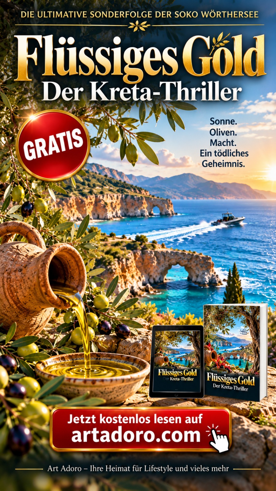 Flüssiges Gold – Der Kreta-Thriller
