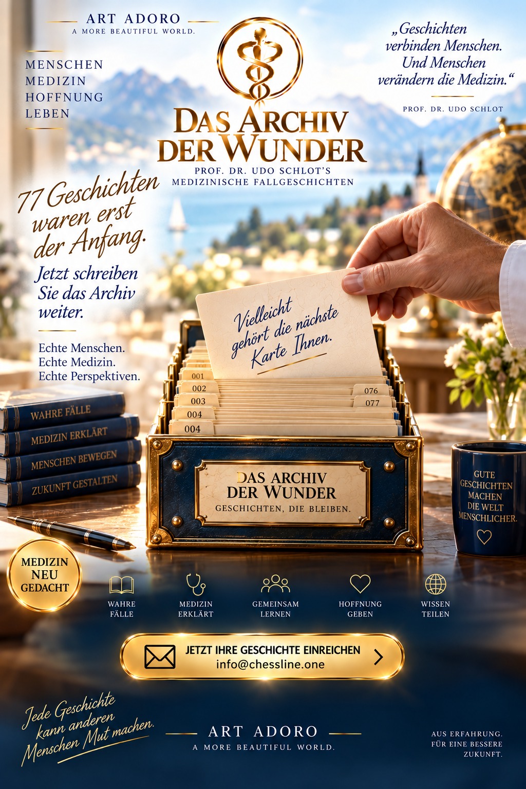 Das Archiv der Wunder – Jetzt Ihre Geschichte einreichen an info@chessline.one