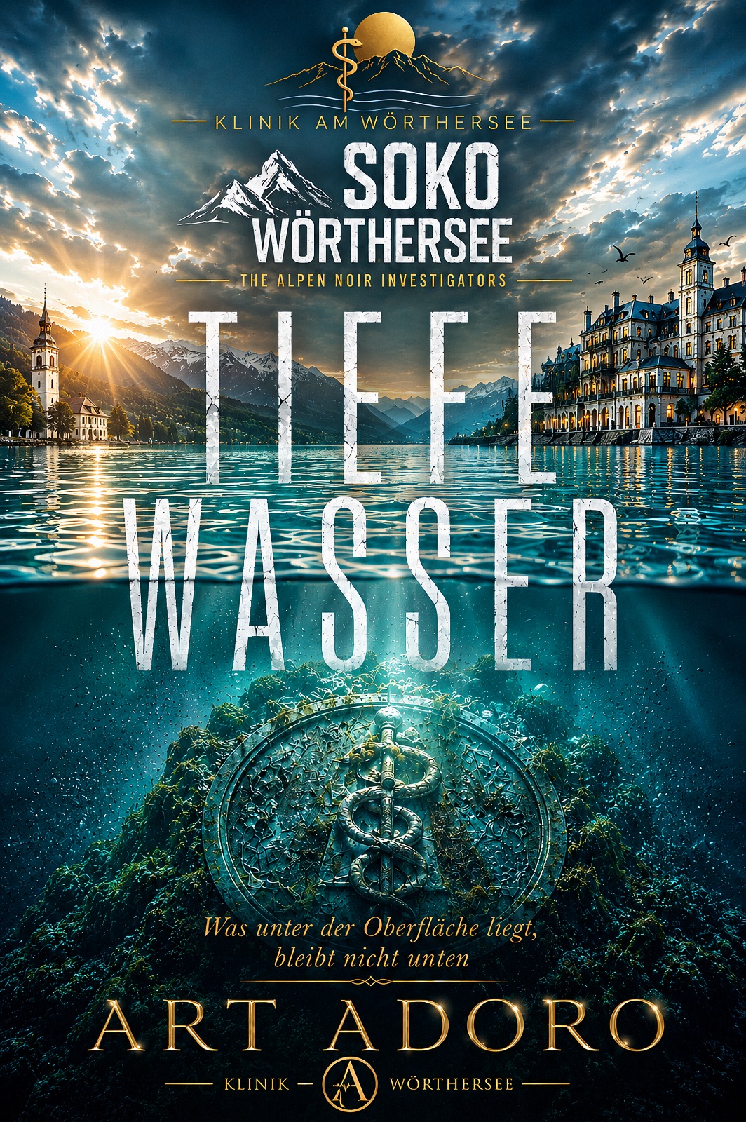 Buchcover: Tiefe Wasser von Art Adoro