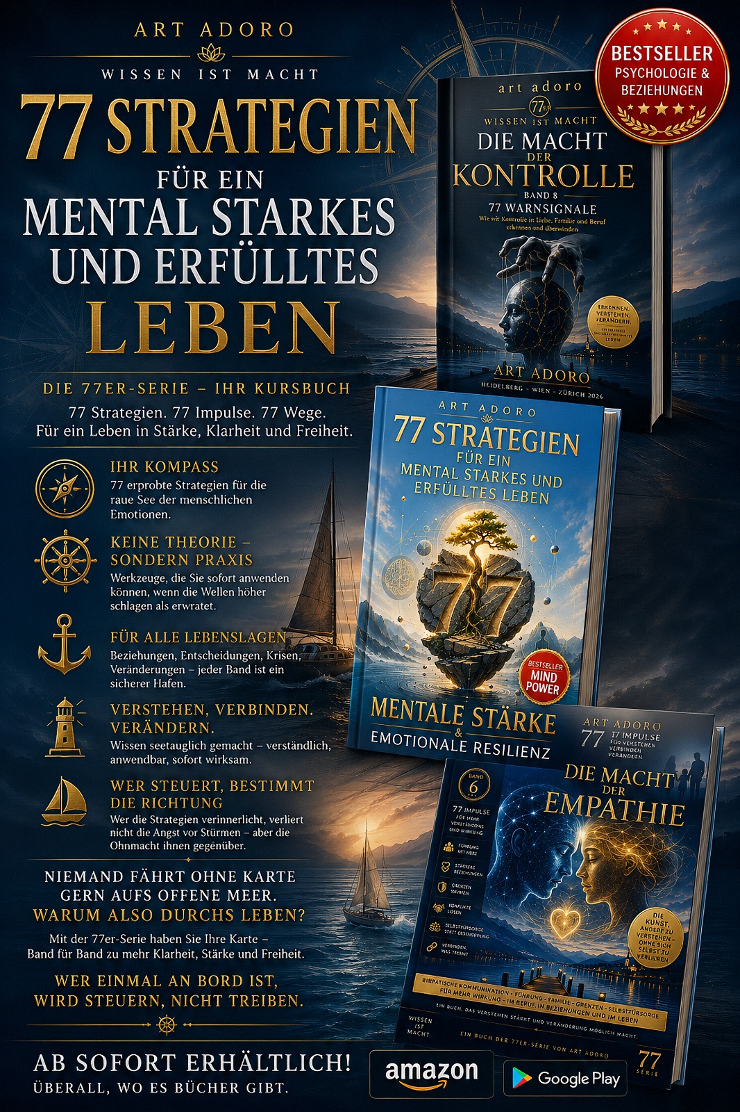 77 Strategien für ein mental starkes und erfülltes Leben – Kompendium der 77er-Serie